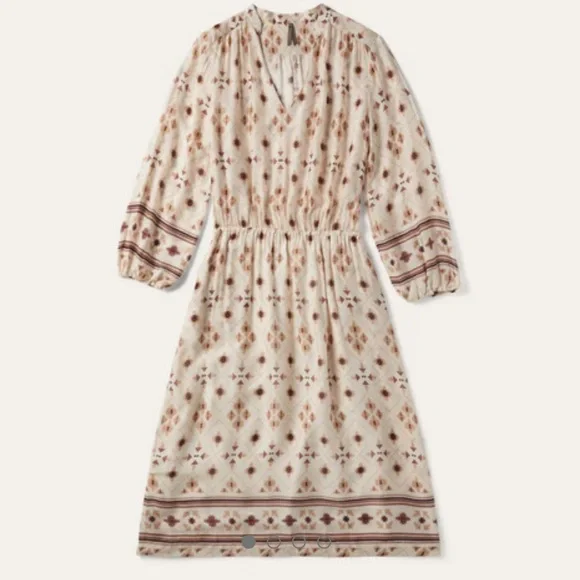 NWT In Packaging Stetson GAUCHO HERRINGBONE DRESS Size Large Cream Pink Western - Picture 3 of 9